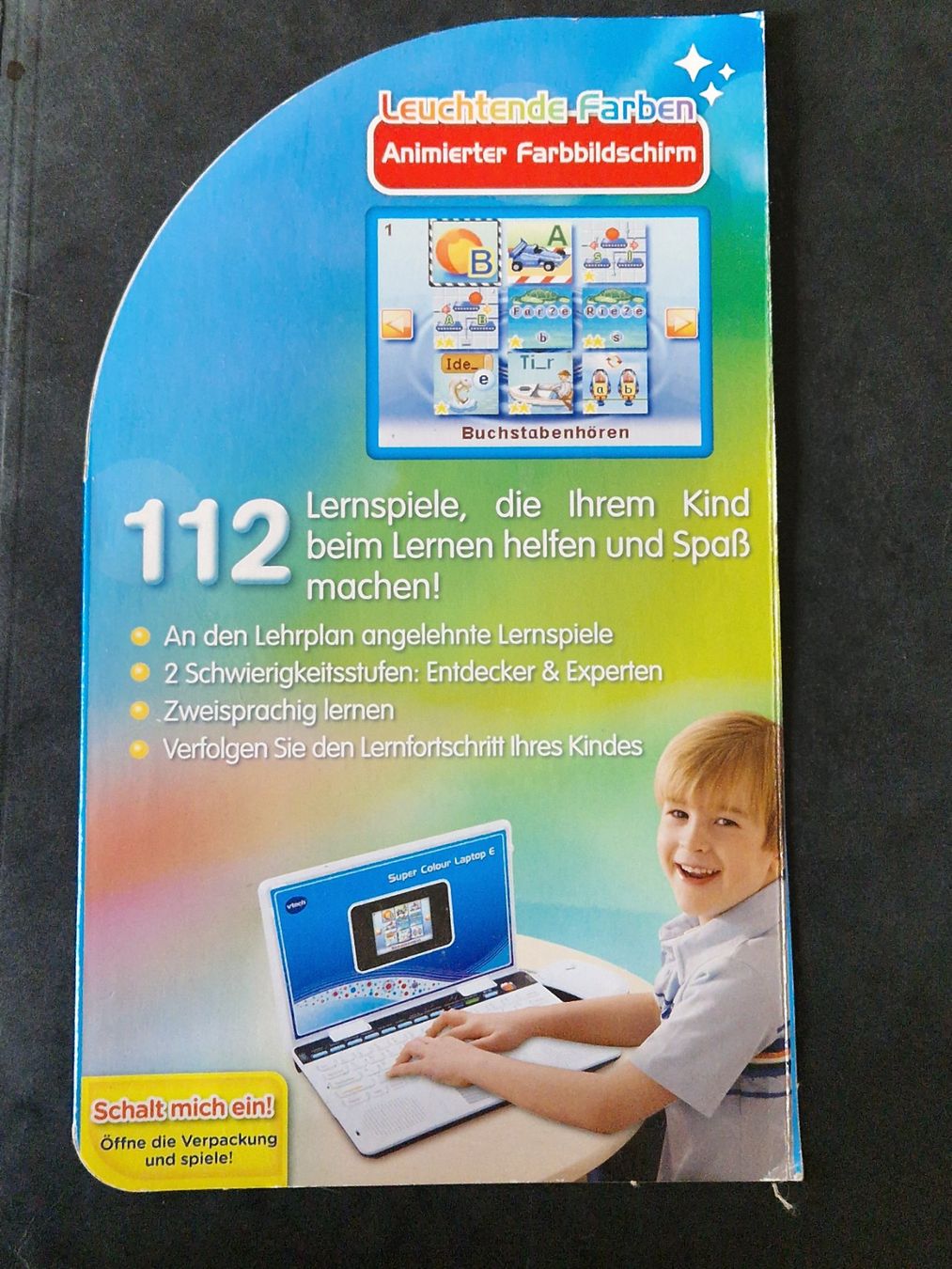 Vtech Jouets: VTech Super Colour Laptop E Lerncomputer, guter Zustand – D'occasion à Nänikon par kriki 5