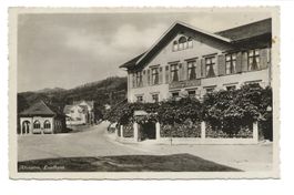Altstätten (SG) Rheintal  Gasthaus Landhaus  Bahnhof um 1930