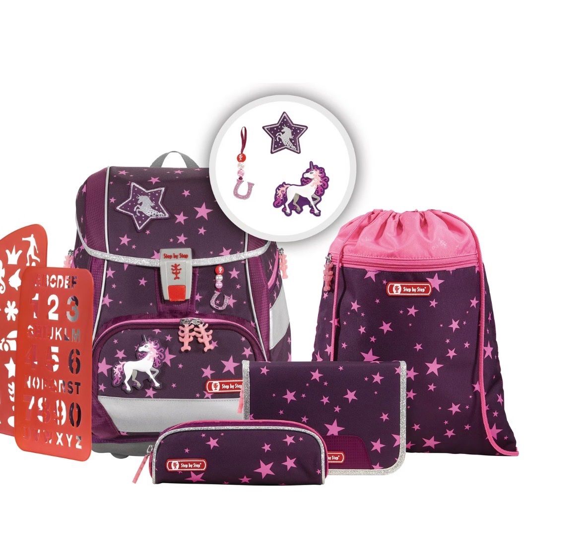 Step by Step Borse & Zaini: Step by Step Ranzen-Set 2IN1 PLUS, 6-teilig – Nuovo e nell'imballaggio originale da Widnau venduto da nad_f9gj