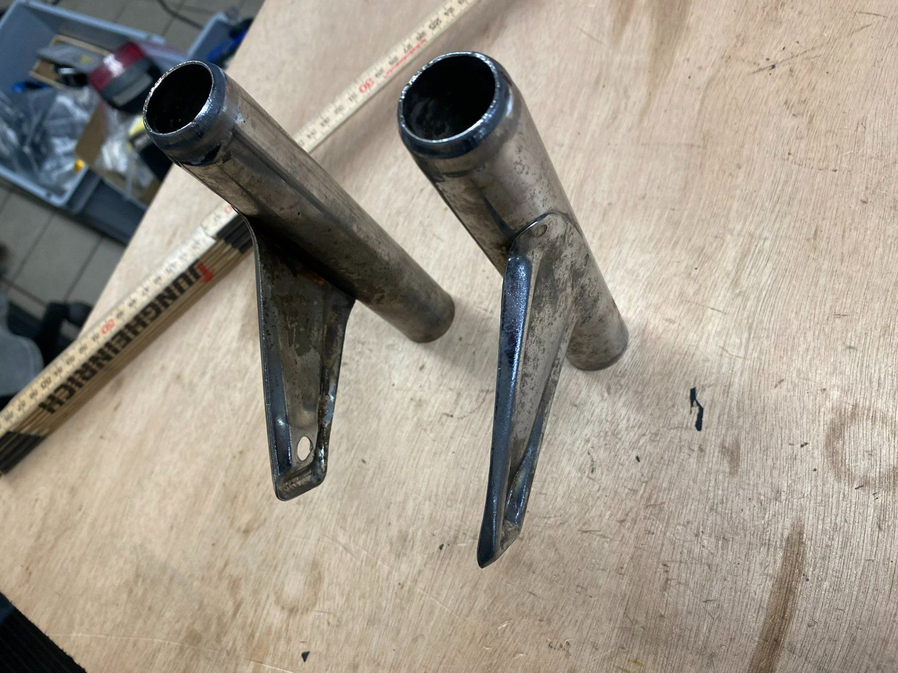 Ciclomotori: Lampenhalter Paar – Usato da Rehetobel venduto da 503sachs503 6