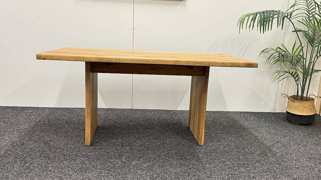 Tische: Esstisch Eiche massiv 160x90 cm – Gebraucht aus Münchenbuchsee von Mekran 2