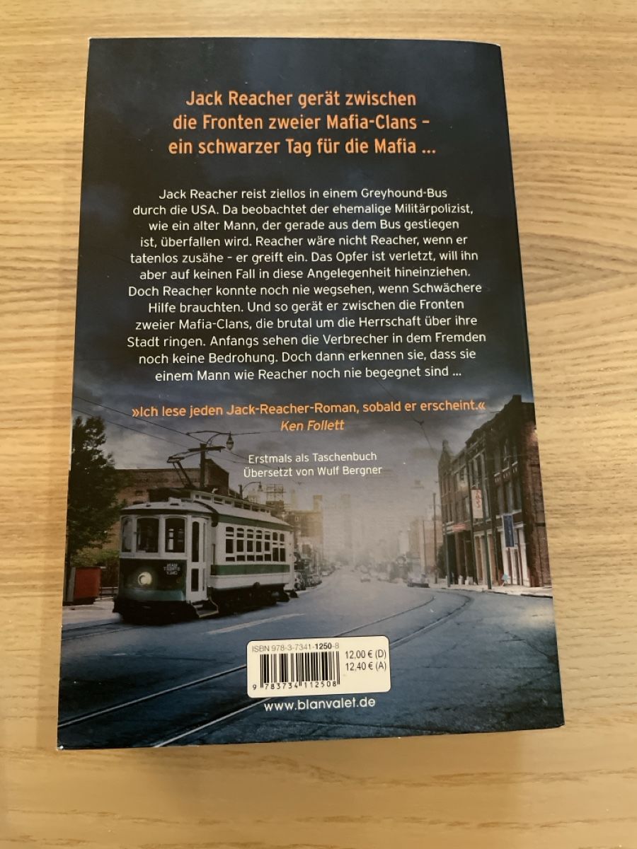 Libri: Die Hyänen /Jack Reacher Roman – Nuovo e nell'imballaggio originale da Langenthal venduto da Tinu292 1