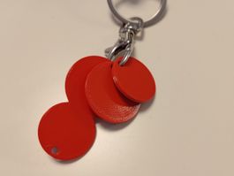 Einkaufswagenchips 3er Set rot (3D-Druck / PLA)