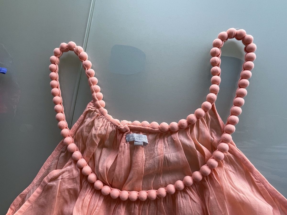 Maddison Vestiti: Robe d'été Maddison corail - taille S/M neuve – Nuovo e nell'imballaggio originale da Vuadens venduto da Nina11 3