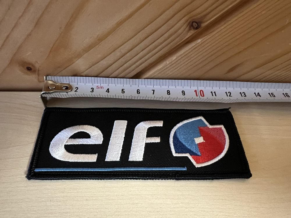 Original ELF Racing Team Patch Aufnäher - Rarität! (Neu (gemäss ...