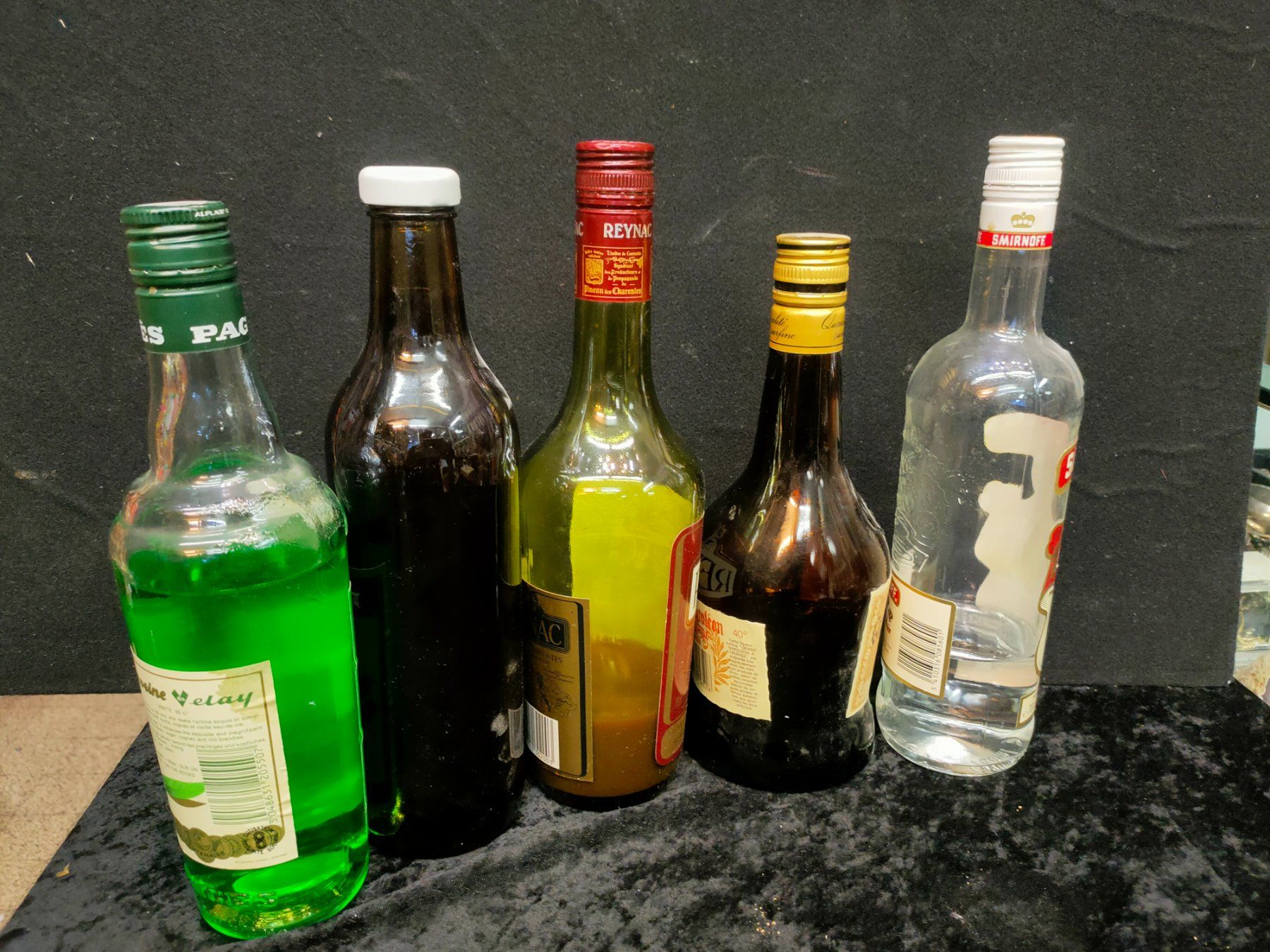 Spirituosen: LOT DE 5 BOUTEILLES ENTAMÉ – Gebraucht aus Genève von Leboucheoreilles 4