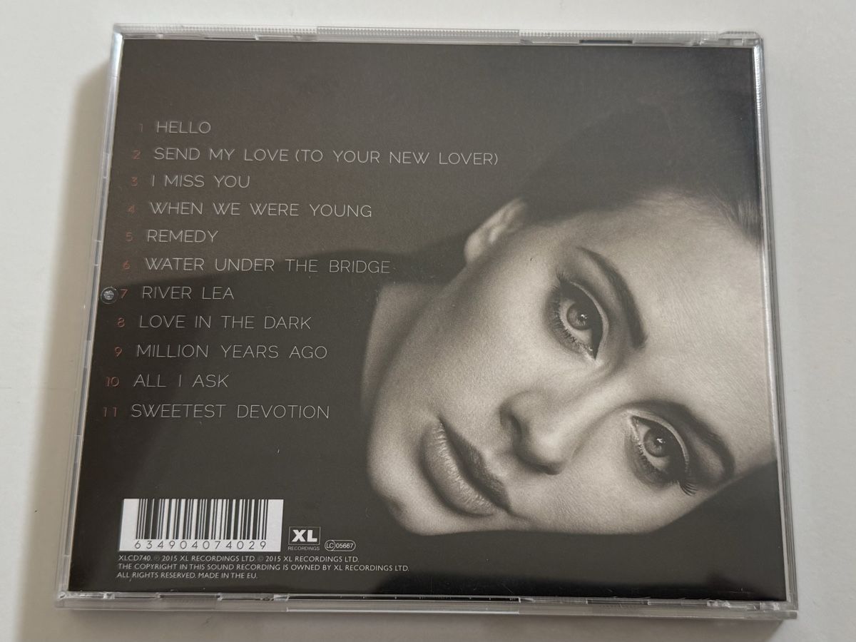 CD: Adele - 25 - CD Album  2015 – Usato da Oberried Brienz venduto da Chyara 1