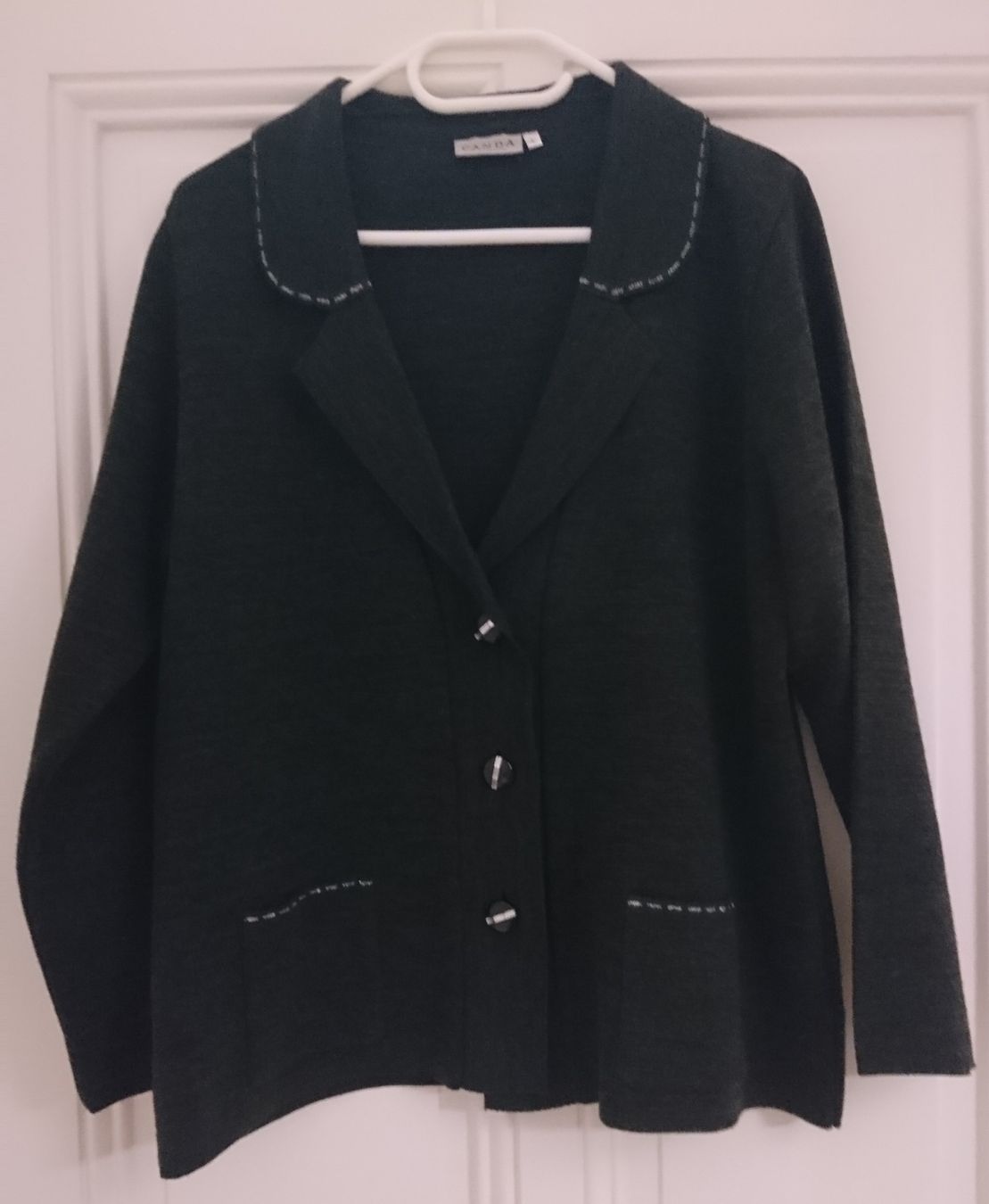 C&A Gilet & Giacche senza maniche: Jacquette bleu foncé Canda – Nuovo (secondo la descrizione) da Châtelaine venduto da Gio54321 3