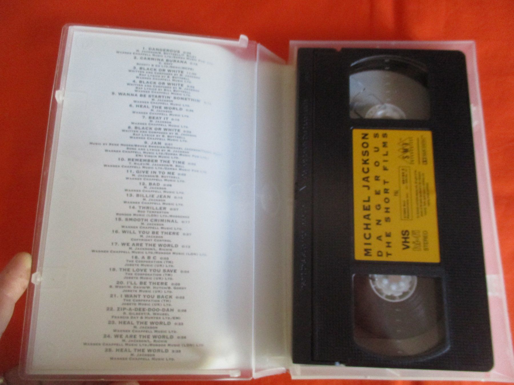 Alle VHS: VHS Video, Michael Jackson, Dangerous – Gebraucht aus Birsfelden von alles-muss-raus 1
