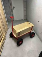 Bollerwagen Holz mit Luftbereifung