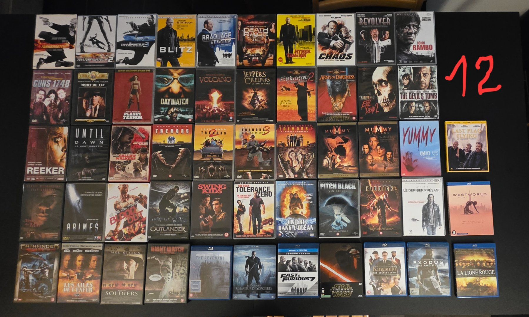 Tutti i DVDs: Lot de 50 DVD – Usato da Cheyres venduto da Saby20