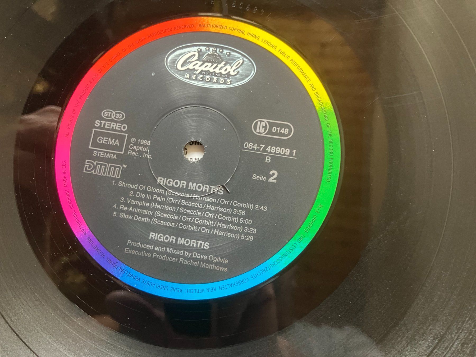 Dischi in vinile: Rigor Mortis – Usato da Aarwangen venduto da Jukebox3 9