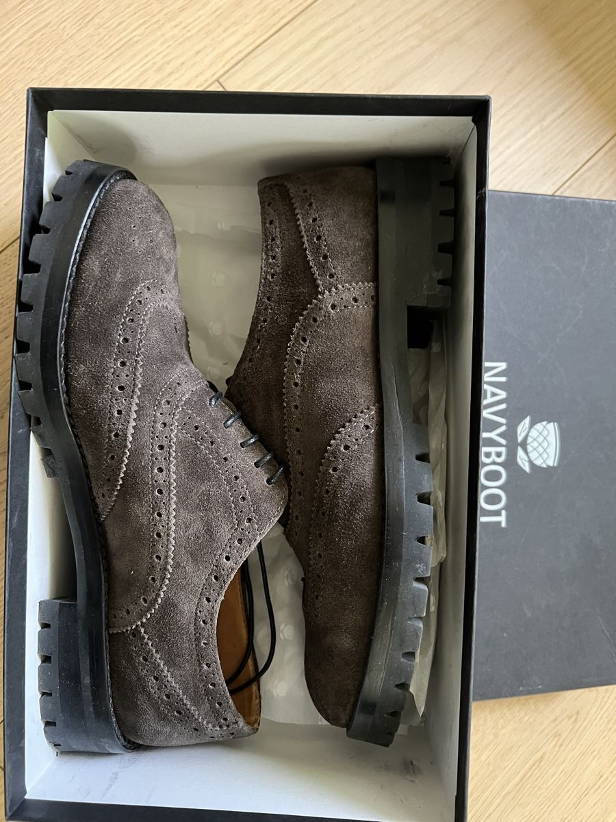 Navyboot Scarpe da donna: Navyboot- suede leather - made in italy – Nuovo e nell'imballaggio originale da Corsier GE venduto da Karol_save_planet 2