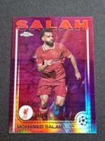 Mo Salah /75 Refractor Chrome 24-25 Liverpool