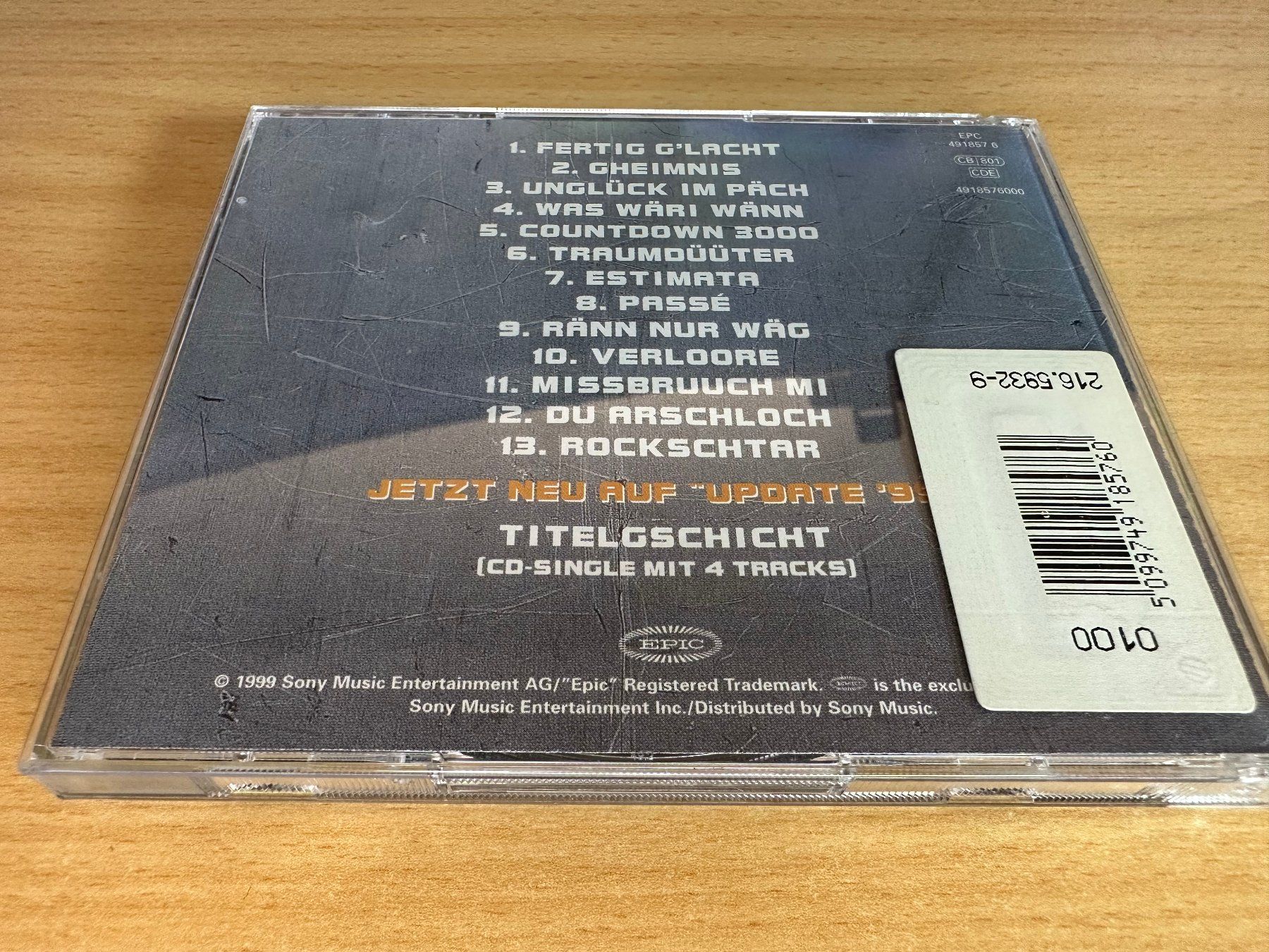 CD: Subzonic – Update '99 - 2 CD – Usato da Rikon im Tösstal venduto da Alpenmutz 1