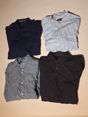 4er Herren Hemden Paket: Cinque, Seidensticker, Adams, L