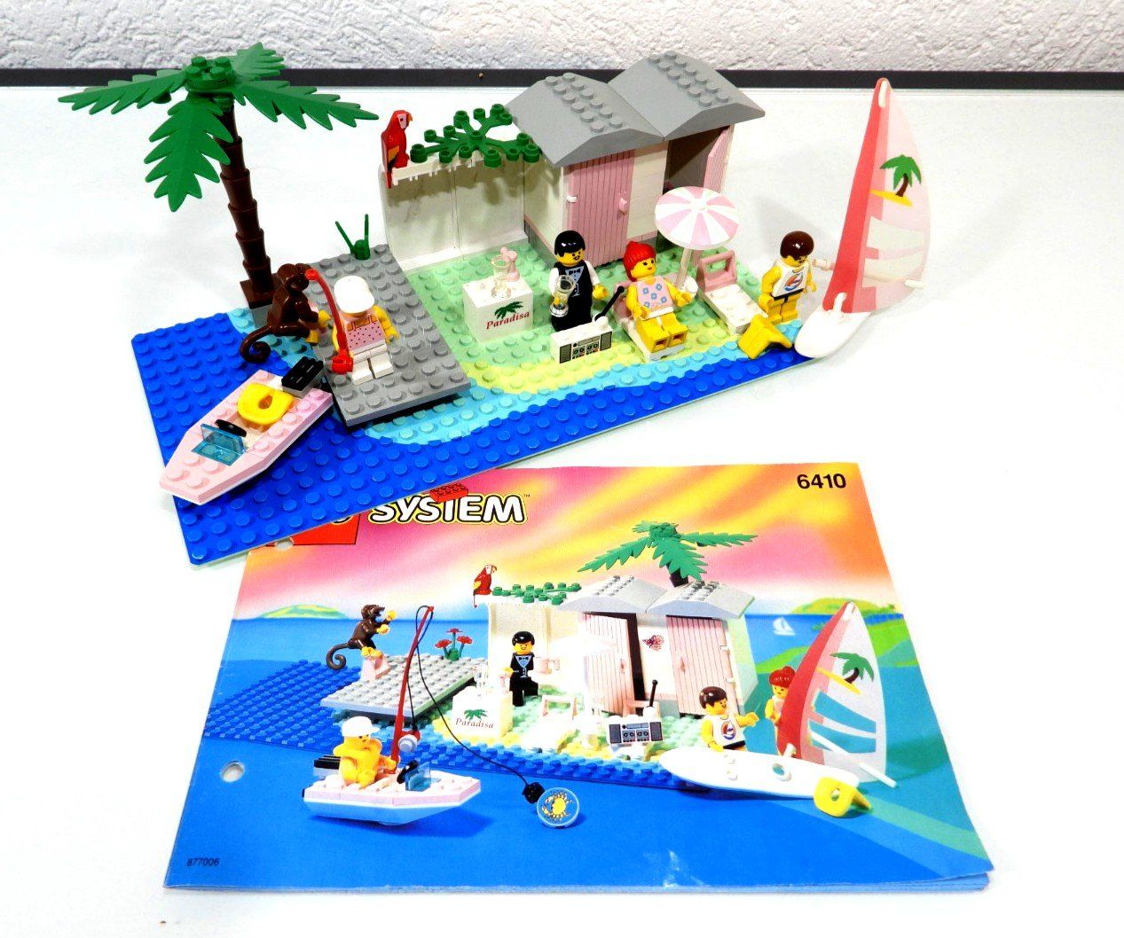Lego Baukästen: LEGO PARADISA 6410 CABANA BEACH – Gebraucht aus Turbenthal von