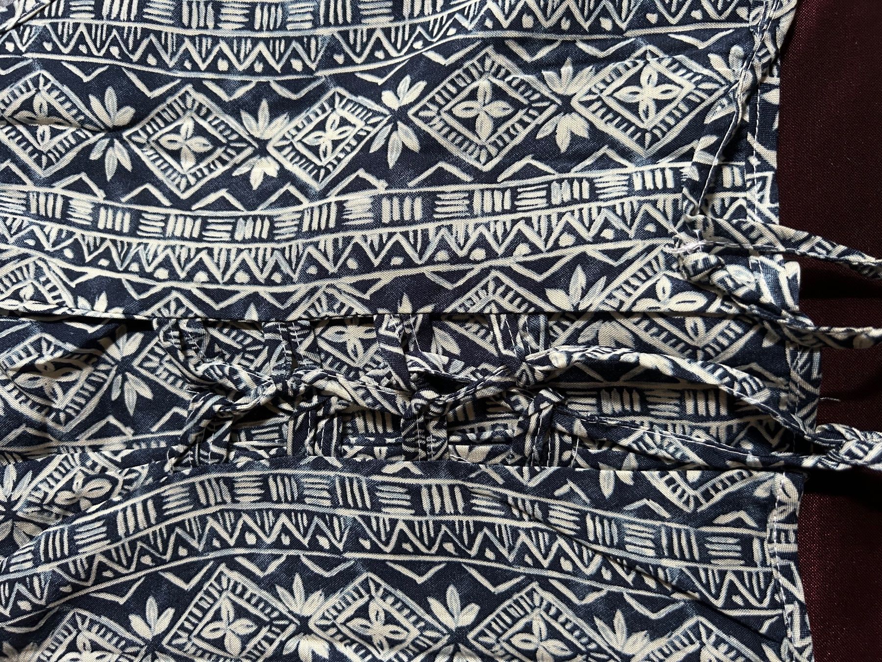 Gilet & Giacche: Blue and white cotton gilet – Usato da Genève venduto da mar_f82s 4