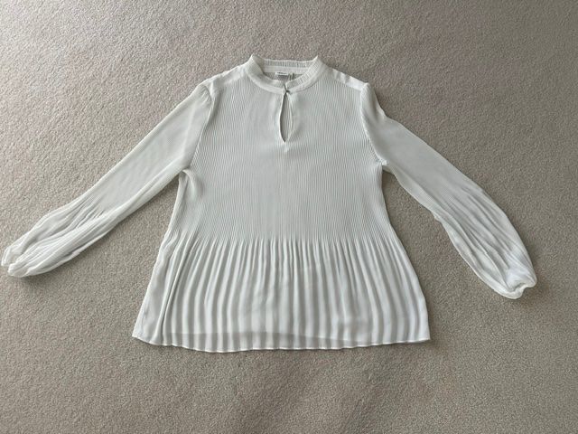 S.Oliver Camicette: S. Oliver Bluse / Tunika cremeweiss Gr. 40 – Usato da Aesch ZH venduto da niro007