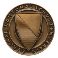 Schützenmedaille Zürich KSV 1985