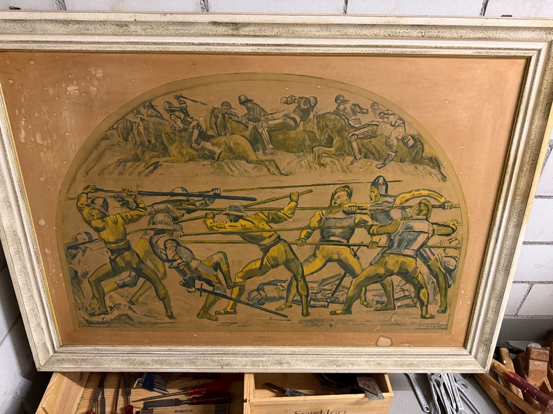 Gemälde: Schlacht bei Murten/Ferdinand Hodler – Defekt aus Ossingen von kimpossibel 4