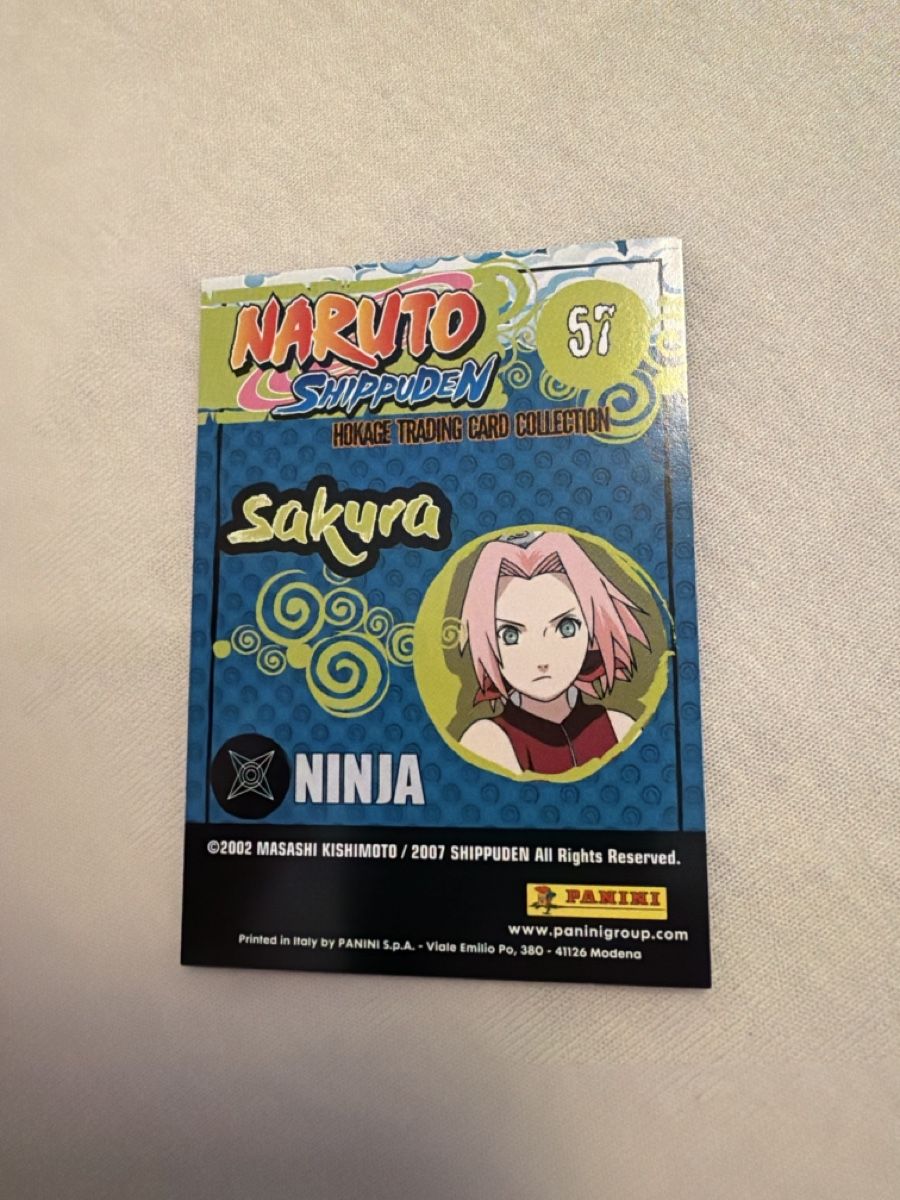 Karten: Naruto Shippuden Sakura / GOLD Parallel – Neu (gemäss Beschreibung) aus Urtenen-Schönbühl von Hattrick3 1