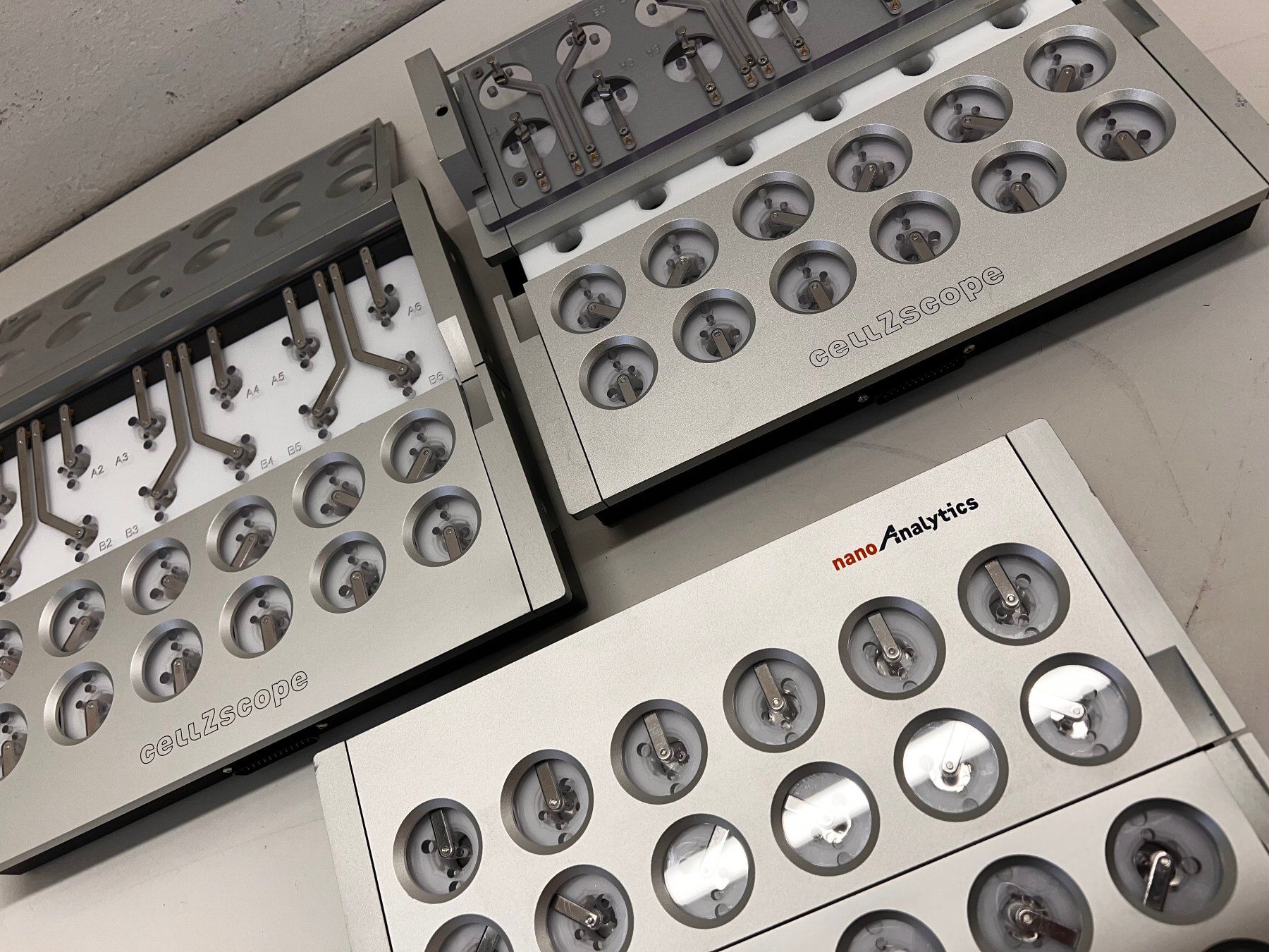 Laborzubehör: Nano Analytics CellZscope Set im Koffer + 3 Zellblöcke – Gebraucht aus Niederdorf von LeptonAG_Labor 7