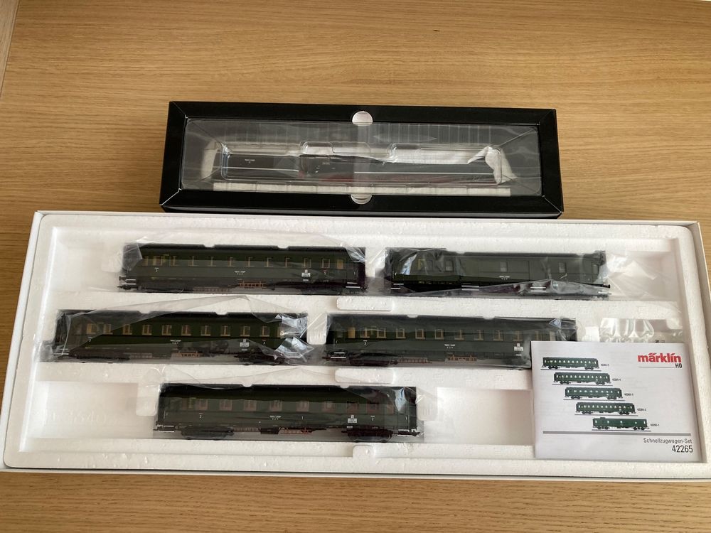 Märklin Br 06 (39662) + Set Hechtwagen (42265) | Kaufen auf Ricardo