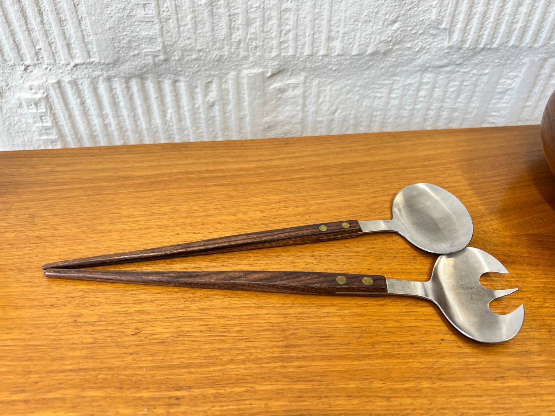Set di posate: Vintage, 60er Salatabesteck – Usato da Walzenhausen venduto da stilvollwohnen 3