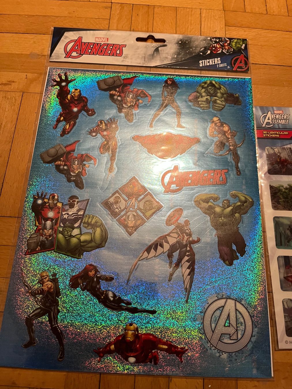 Aufkleber: 3x Marvel Avengers Sticker Sets – Neu und originalverpackt aus Basel von Ruemli17 1