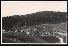 Fotografie Enggistein, Panorama der Orts