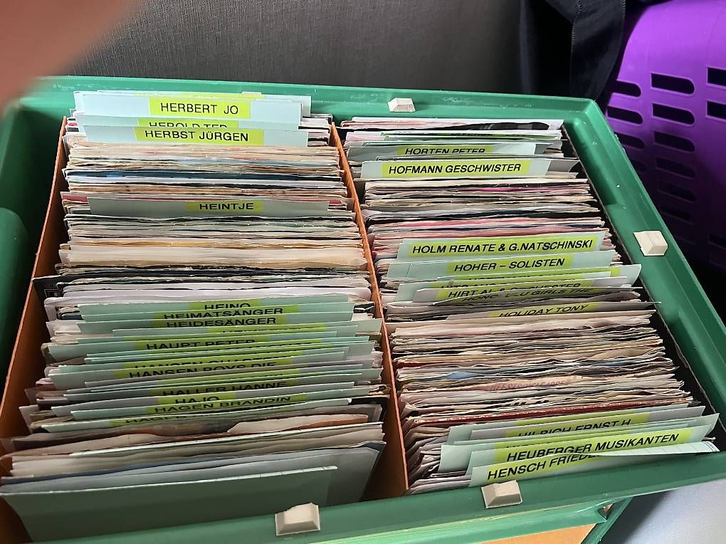 Dischi in vinile: Ca. 3000 Singles Platten – Usato da St. Gallen venduto da Andrina20