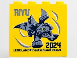 LEGO 30144pb423 Brick 2 x 4 x 3 with RIYU 2024 LEGOLAND Deut