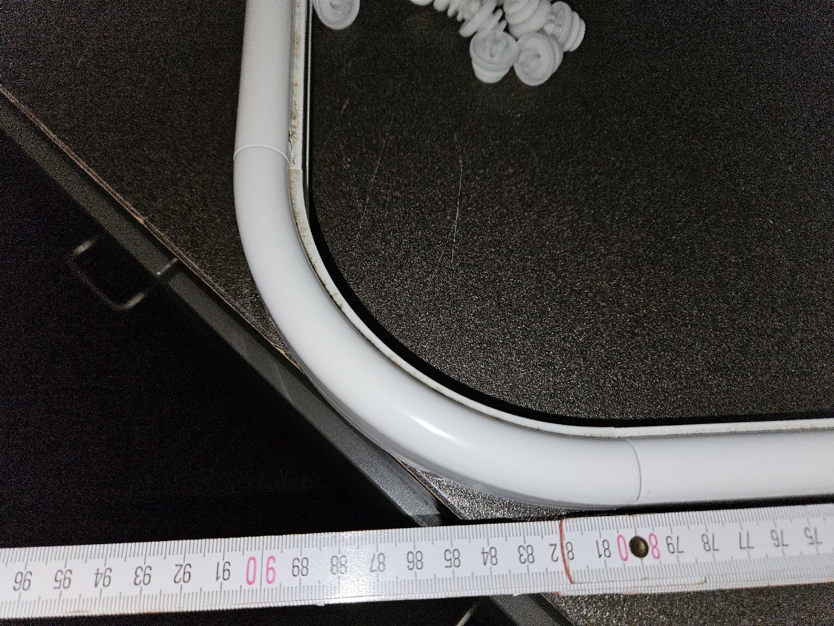 Duschen: Duschvorhangstange 90cm Ecke – Gebraucht aus Morschach von Hanswi 2