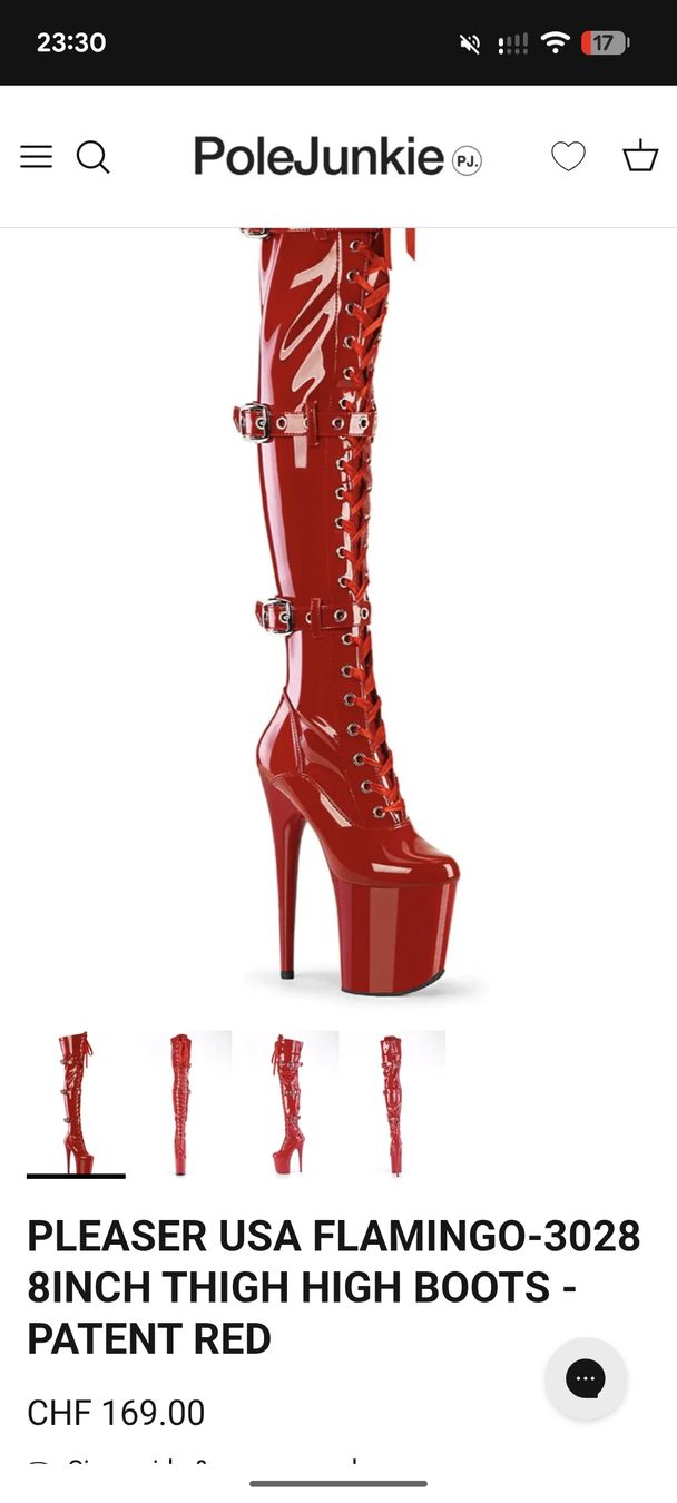 Scarpe da donna: Poledance Schuhe Pleaser Grösse 7 gebraucht – Usato da Uster venduto da michelitifrey 1