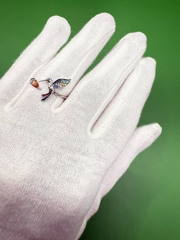 Bagues: Kolibri Ring aus 925 Silber – D'occasion à Thalwil par han_2b8c 3