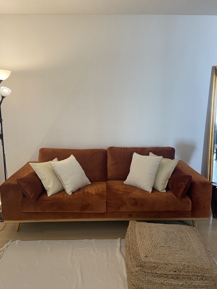 Micasa Sofas: 2-Sitzer Sofa aus Velours/Samt – D'occasion à Zürich par joh_qc8k 1