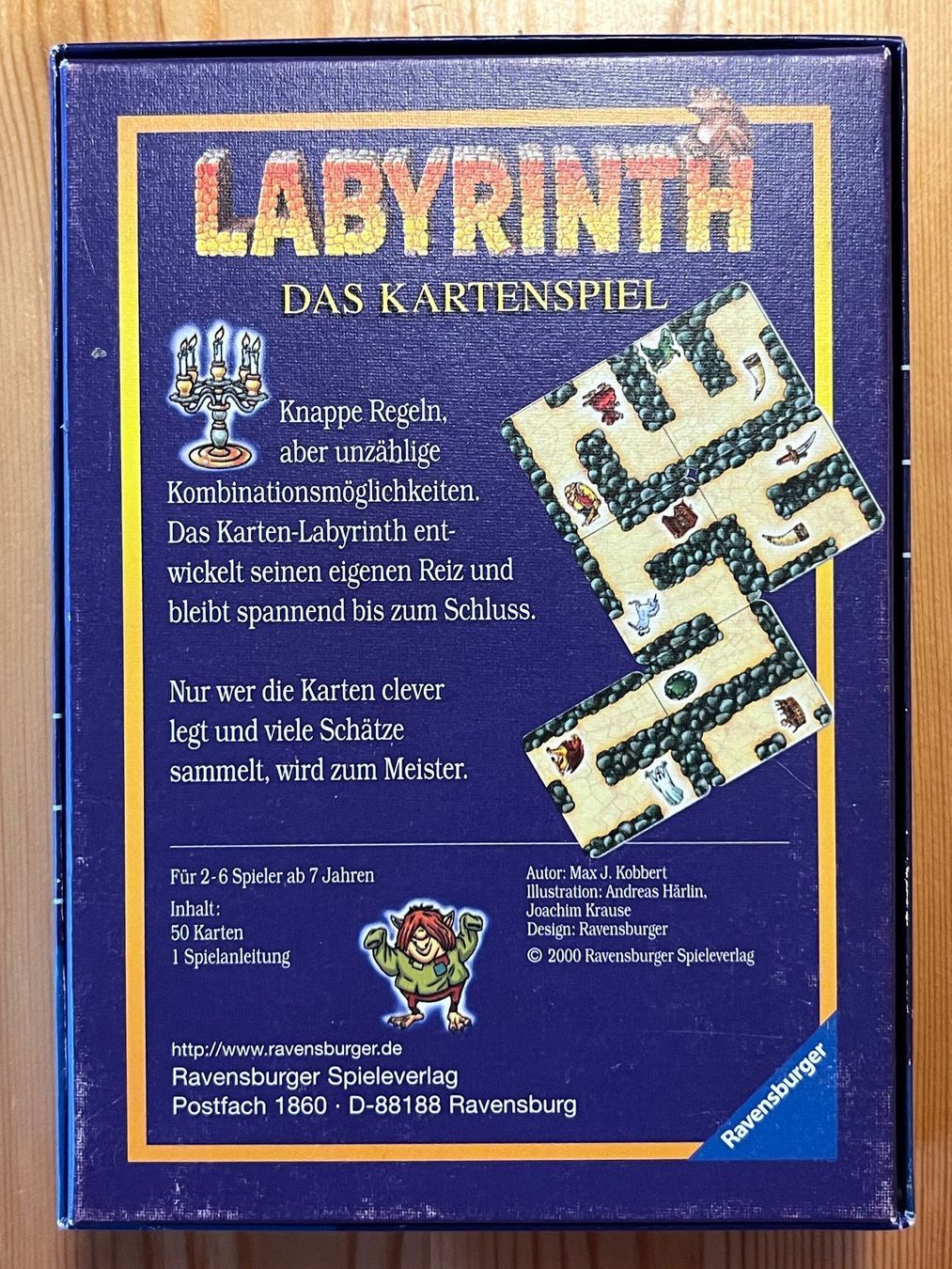 Ravensburger Jeux: LABYRINTH Das Kartenspiel – D'occasion à Zürich par Gurkis 4
