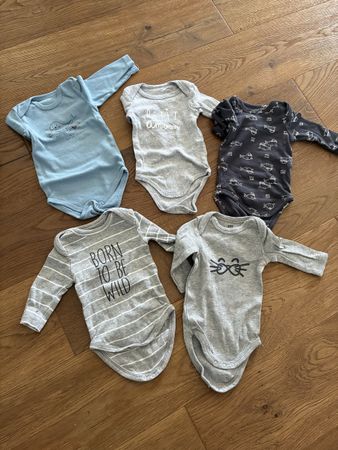 LaRedoute 5 x Body Newborn Größe 54 cm