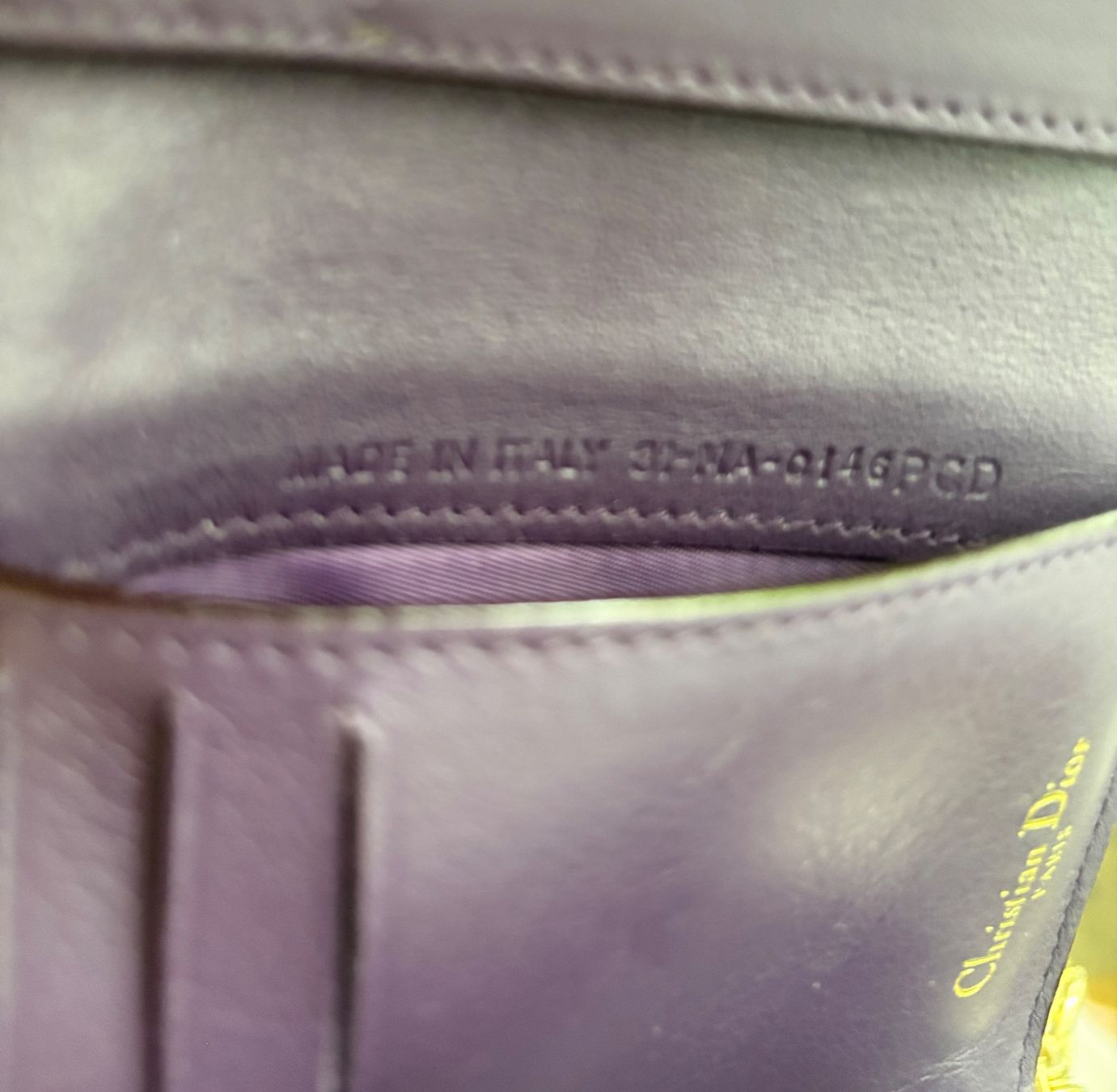 Portemonnaie: DIOR Portemonnaie – Gebraucht aus Vacallo von bri_9hp2 5