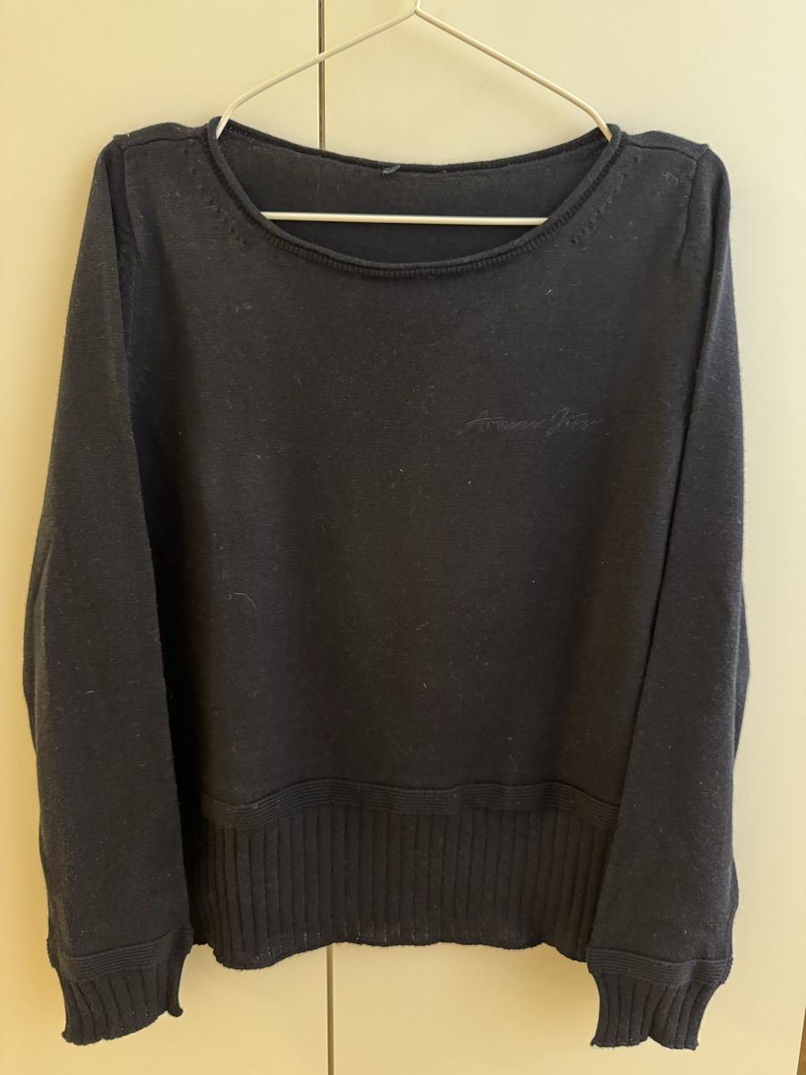 Maglioni & Felpe: Dunkelblauer Damenpullover, Schurwolle – Usato da Mels venduto da ann_v2x9 6