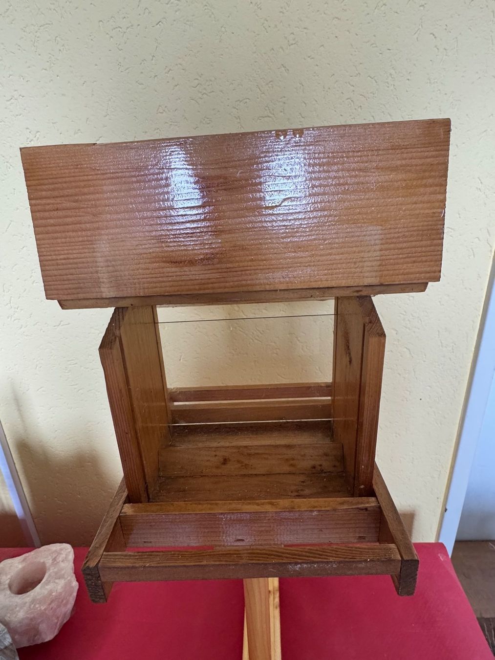 Casette per uccelli: Vogelfutterhaus Holz mit Ständer gebraucht – Usato da Neftenbach venduto da Rose40 5