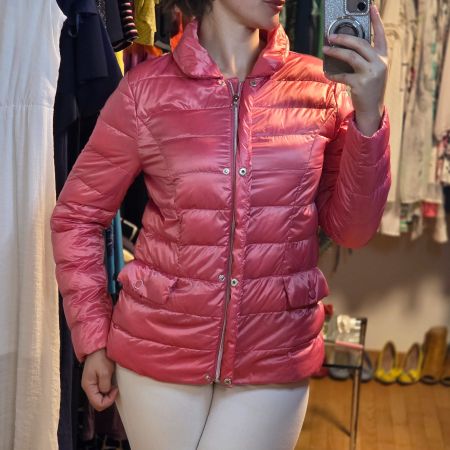 Charles Vögele Daunenjacke Rosa Gr. L Real Down