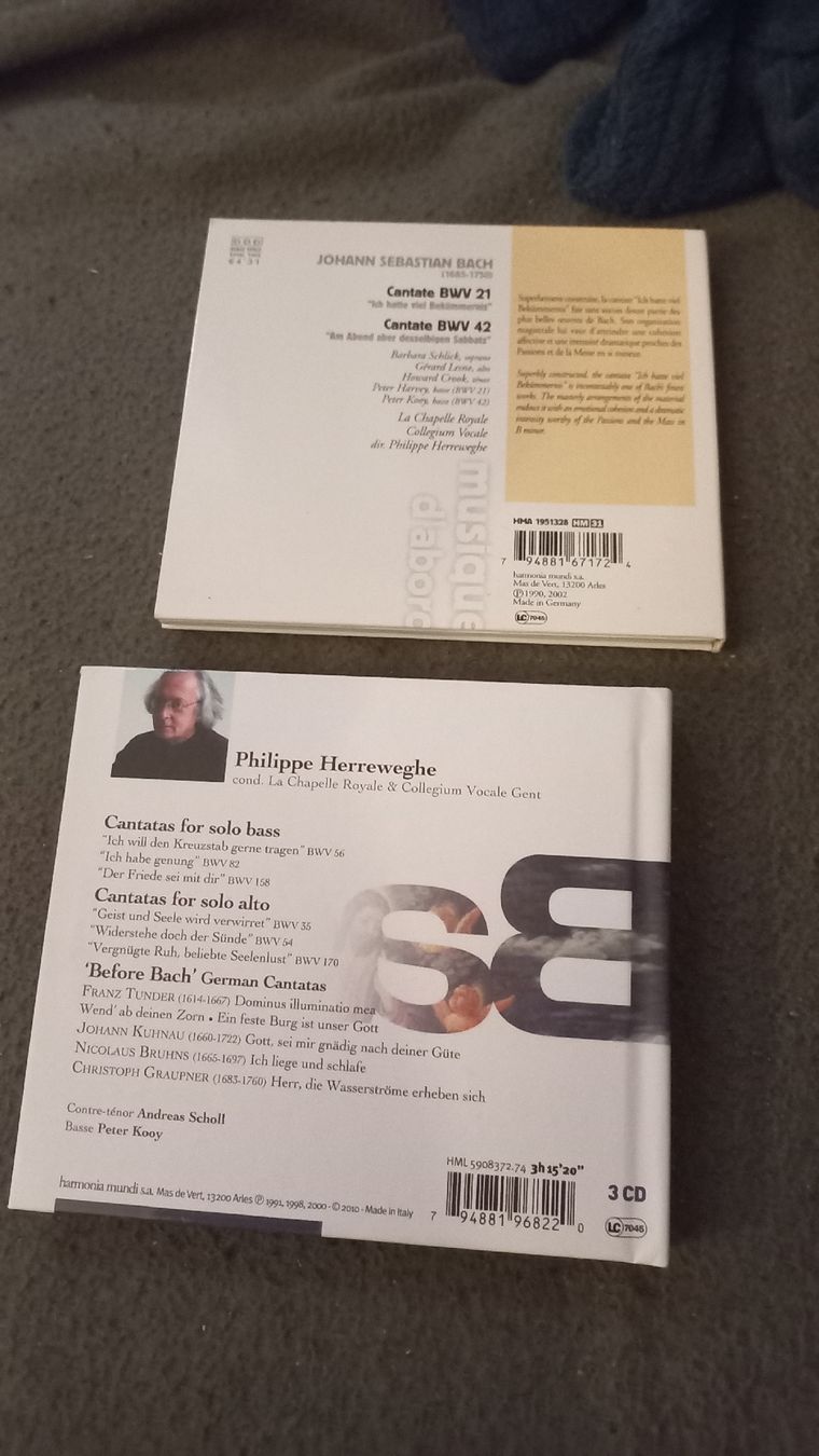 CDs: J.S. Bach CDs Sammlung  – Gebraucht aus Olten von Donatello1984 1