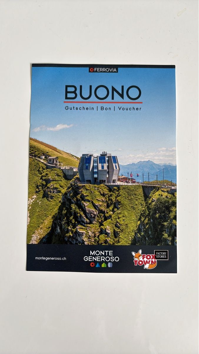 Buoni: Monte Generoso, bon – Nuovo e nell'imballaggio originale da Reconvilier venduto da Audrey_11