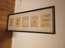 Ikea Bild aus den 2010ern gut erhalten Leonardo da Vinci