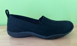 Slip on, slipper skechers memory foam schwarz damen wie NEU