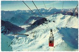 Verbier - Luftseilbahn Mont Gelé