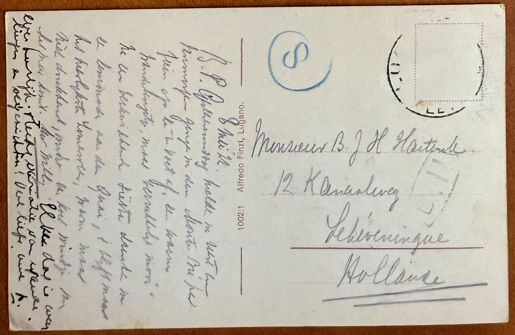 Cartoline postali: Lugano - Quai 1922 – Usato da Lutry venduto da Ediego 1