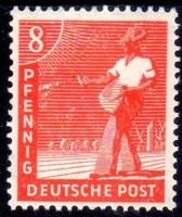 1947 BERUFE DEUTSCHE POST SÄMANN ** POSTFRISCH ** - MA138